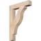 Ekena Millwork Funston Block Smooth Bracket, Douglas Fir, 3 1/2"W x 20"D x 28"H BKT04X20X28FST05SDF - alternate 1